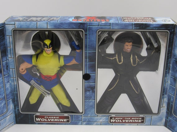 Marvel X-men the Movie X-mutations Wolverine 2 Pack Toy Biz 2000