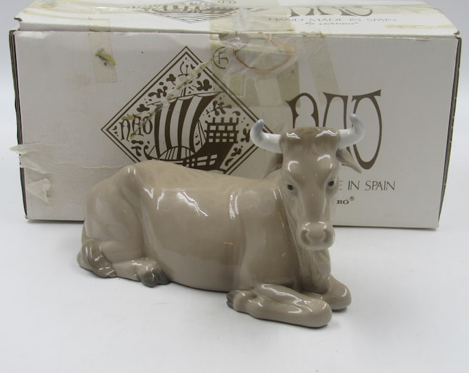 NAO by Lladro Cow Nativity Porcelain Figurine No. 309 in Box Etsy