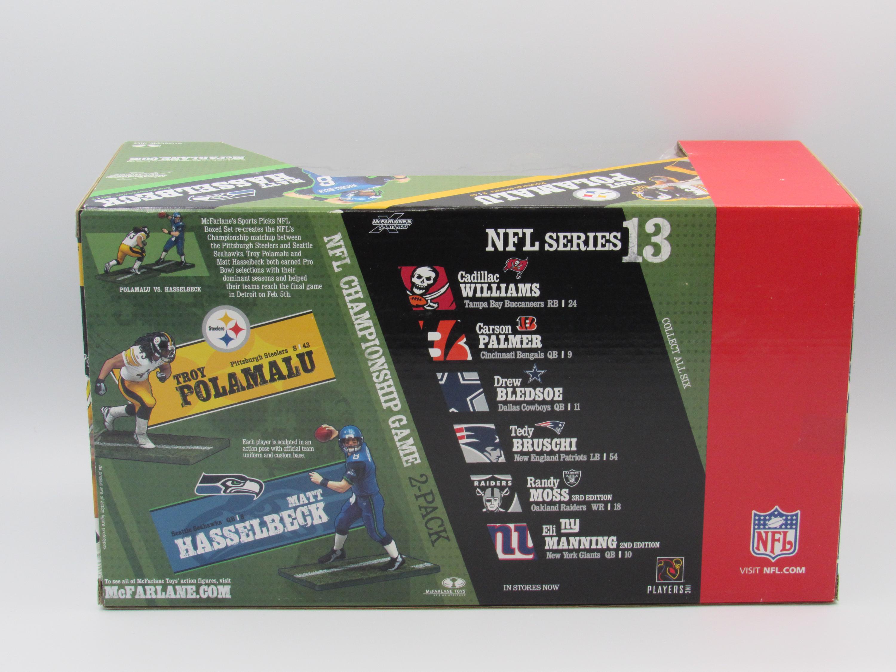 マクファーレン NFL マット・ハッセルベック vs. トロイ・ポラマル NFL