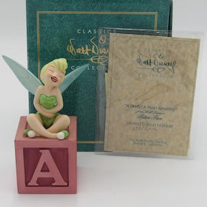 WDCC「A Firefly A Pixie Amazing」ディズニーのピーターパンのティンカーベル、箱入りCOA