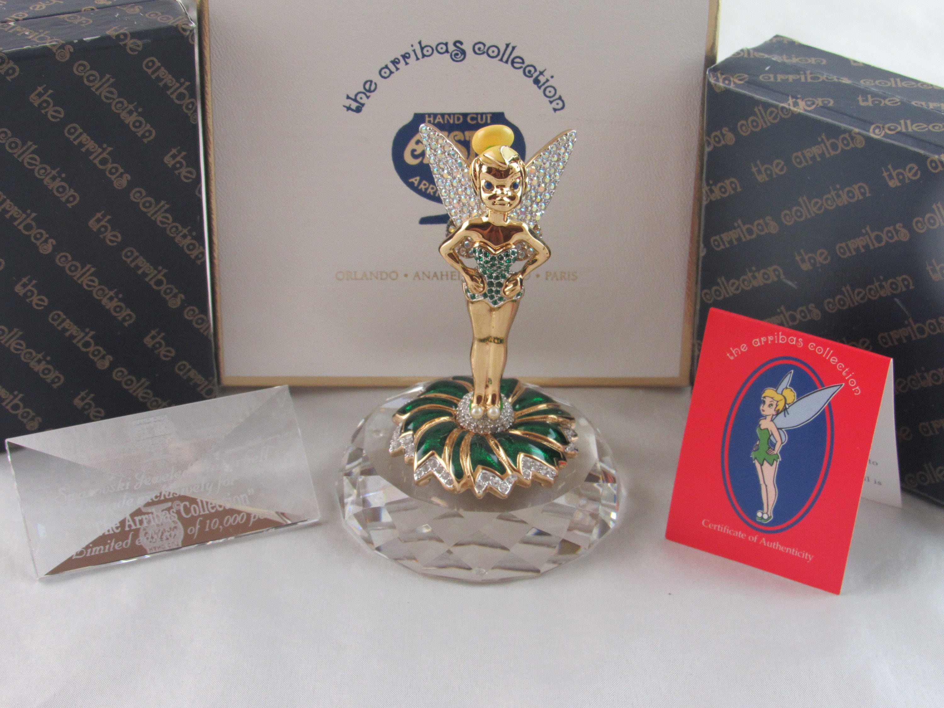 Disney Arribas Brothers LE Bambi An Thumper Jeweled Swarovski