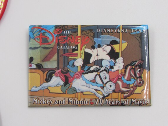 Disneyana Convention 1998 75 Years of Love and Laughter Pinback Button Lot of 5 View 6