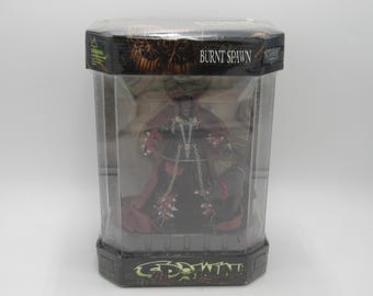 Figura de acción de McFarlane Toys Spawn Burnt Spawn Edición especial 1998 Nuevo - D