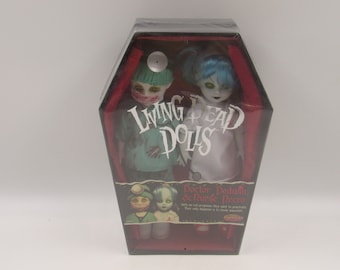 Living Dead Dolls Doctor Dedwin & Nurse Necro Set Previews Exclusive Mezco Toys