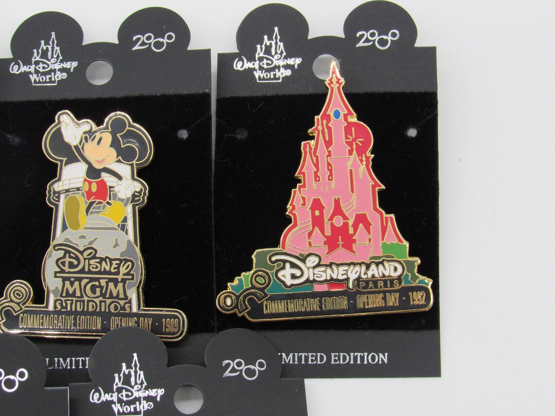 Disney Commemorative Opening Day Pin Lot of 5 MGM Tokyo Etsy