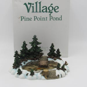 Dept 56 Pine Point Pond Village Accessory in Box