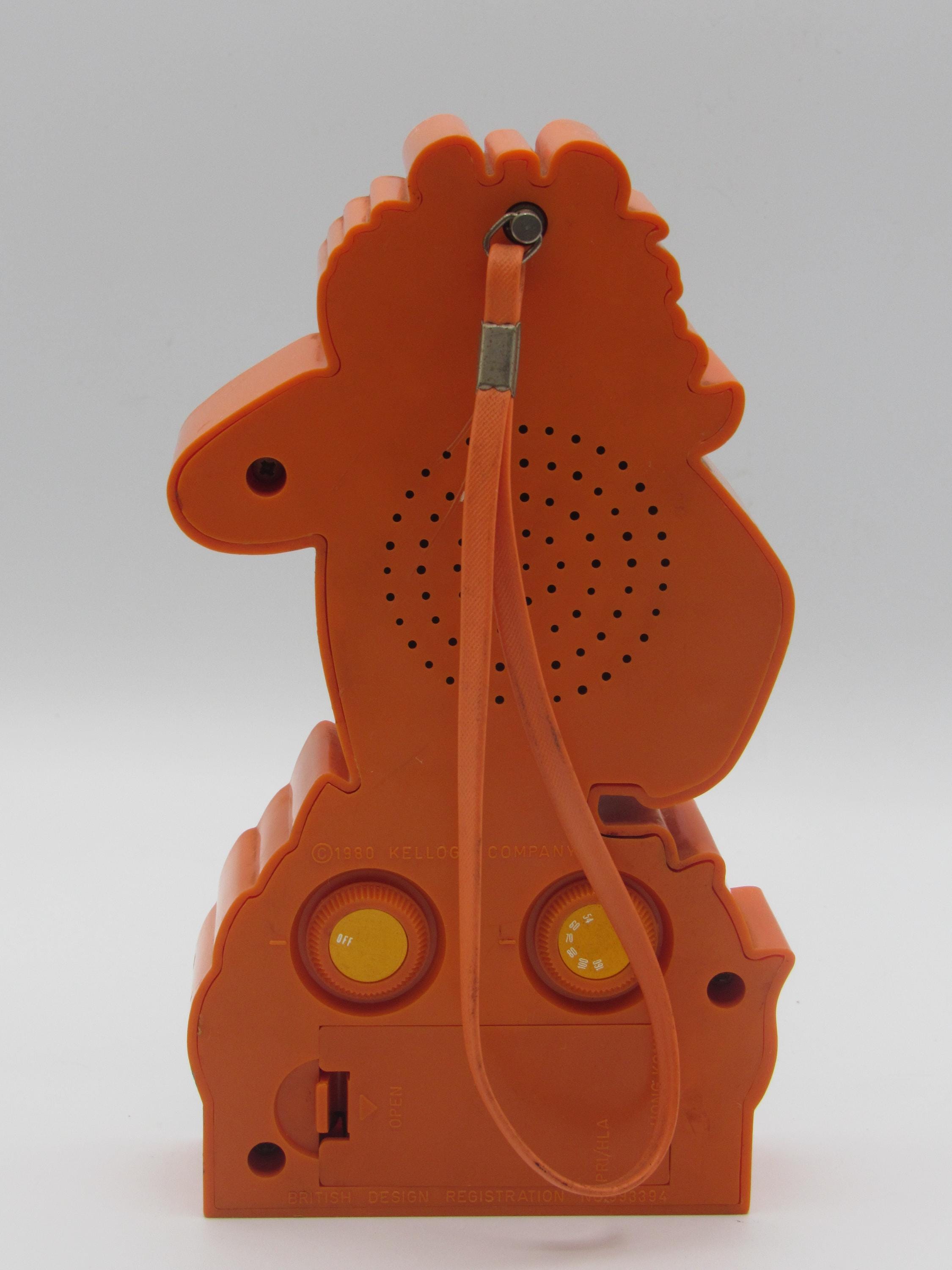 Vintage 1980 Kellogg's Frosted Flakes Tony the Tiger AM Transistor