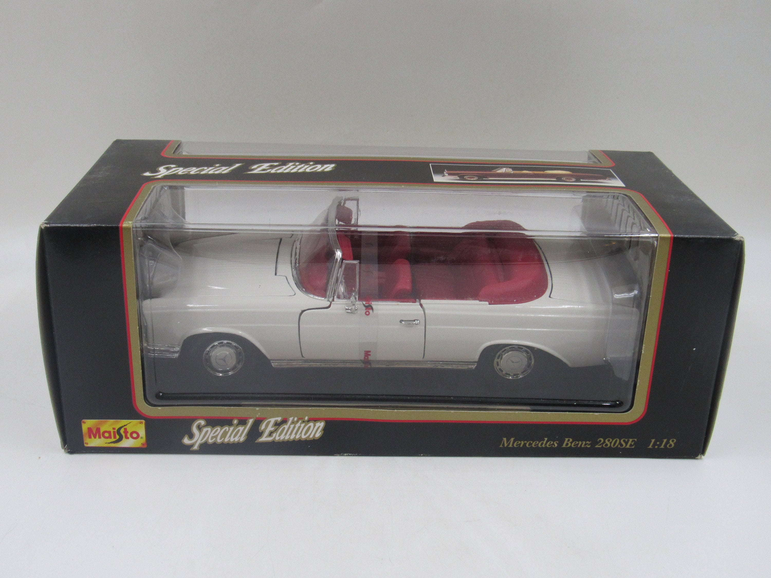 Maisto Mercedes Benz 280SE 1966 White 1:18 Scale Diecast Car - Etsy