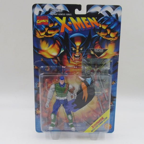 Marvel X-Men Mutant Genesis Series X-Cutioner Action Figure Toy Biz 1995