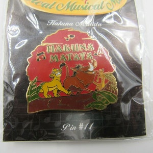 Disney Magical Musical Moments Hakuna Matata Der König der Löwen Pin
