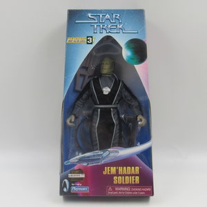 Star Trek Jem&#39;Hadar Soldier Warp Factor Series 3 Figure Playmates
