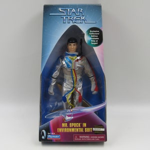 Star Trek Mr. Spock in Environmental Suit Action Figure Playmates Target Exclusive