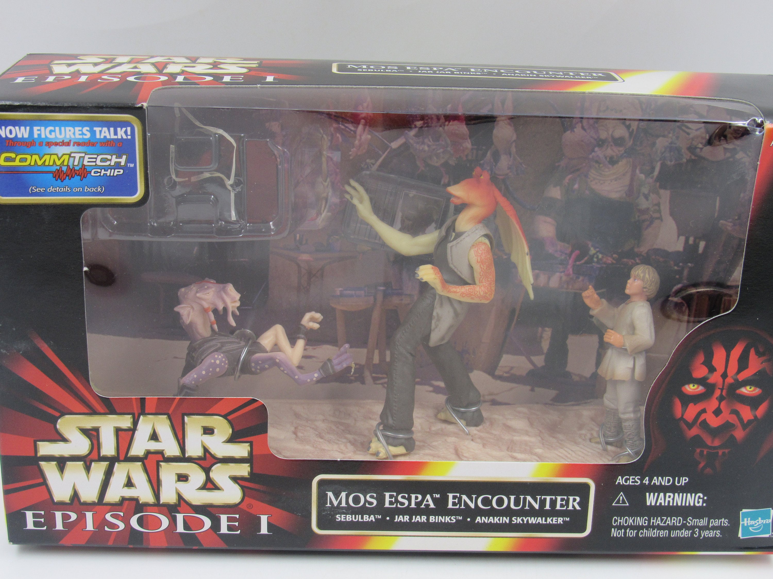 Star Wars Episode 1 Mos Espa Encounter Figure Set Hasbro 1999