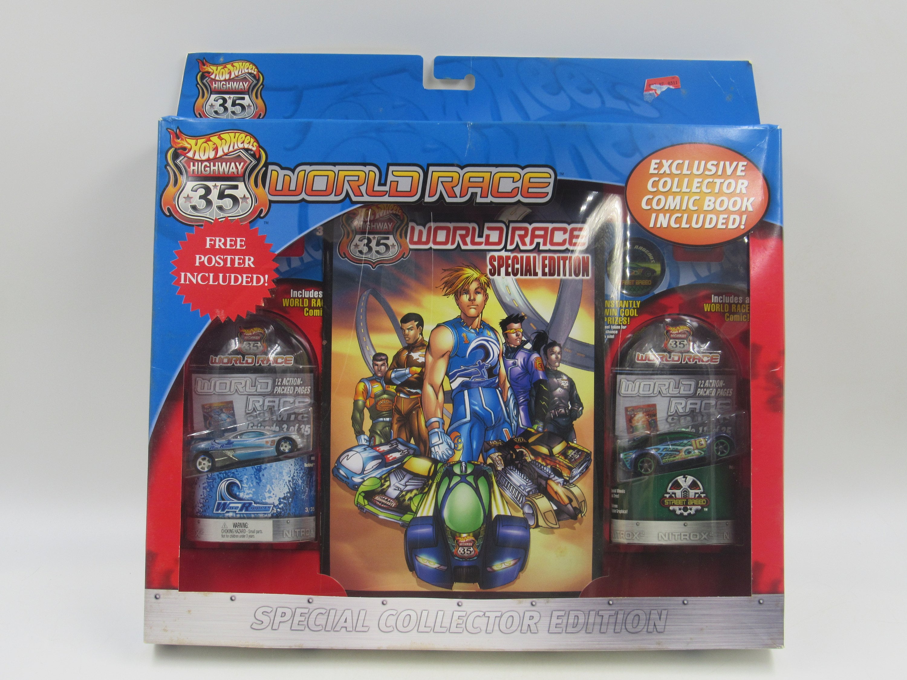 Hot Wheels Highway 35 World Race Set Special Collectors 3 and 11 B