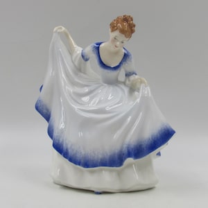 Royal Doulton Pamela HN 3223 Porzellan Dame Figur 1989 Exclusive