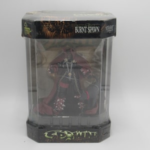 McFarlane Toys Spawn Burnt Spawn Special Edition Action Figure 1998 New - A