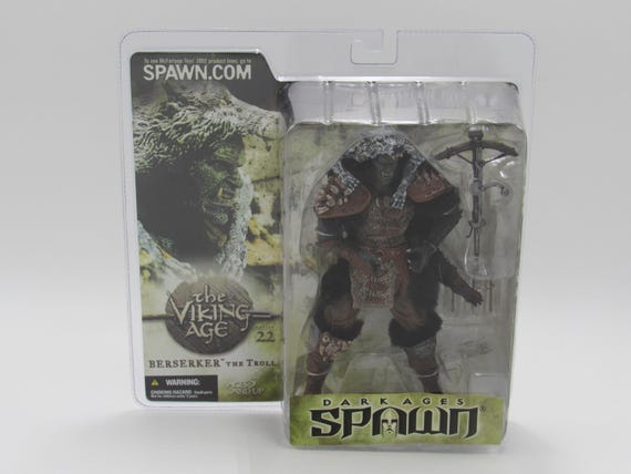 Mcfarlane Dark Ages Spawn the Viking Age Berserker the Troll