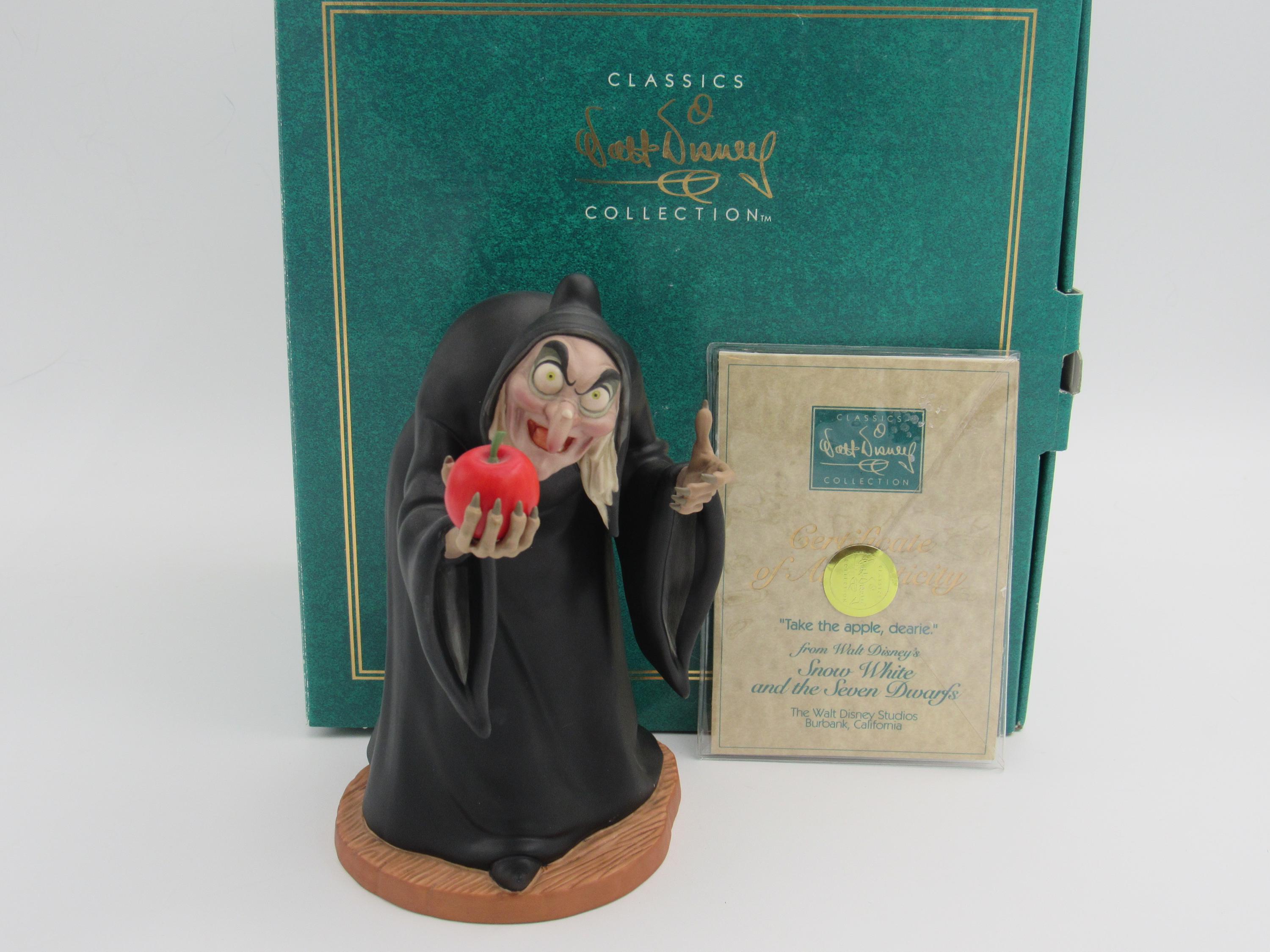 2点 WDCC ミニチュア ディズニー disney 白雪姫 魔女