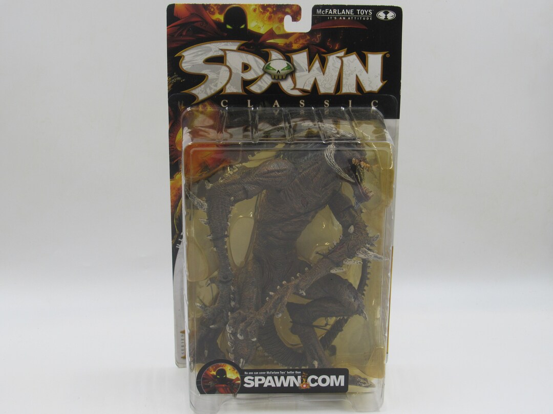 Mcfarlane Spawn Classic Malebolgia II Series 17 Action Figure Yellowing