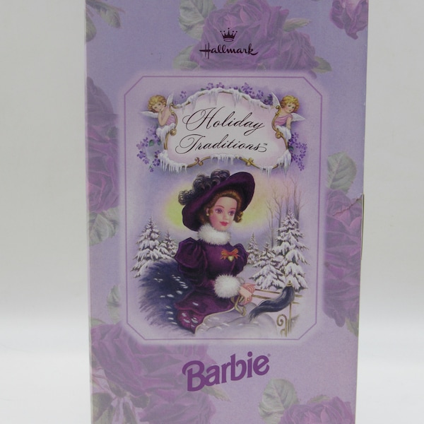 Holiday Traditions Barbie Doll 1996 Hallmark Special Edition, New in Box