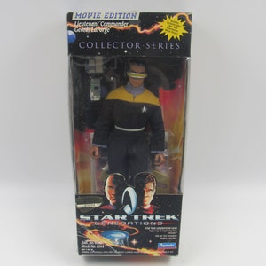 Star Trek Lieutenant Commander Geordi LaForge Movie Edition Action Figure Playmates