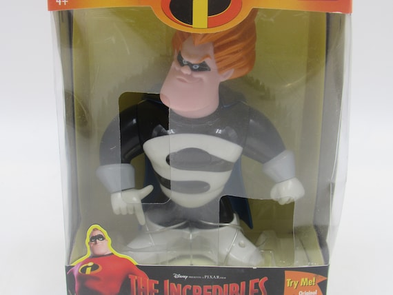 Disney Pixar the Incredibles Syndrome Voice Activated Mini Figure