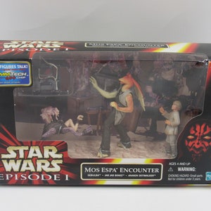 Star Wars Episode 1 Mos Espa Encounter Figure Set Hasbro 1999