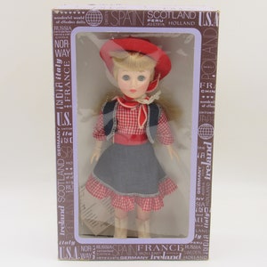 Effanbee International Estados Unidos Boneca de vinil de 11" em caixa com etiqueta