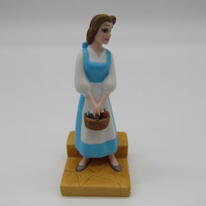 Disney Grolier Belle Beauty and the Beast Porcelain Ceramic Figure
