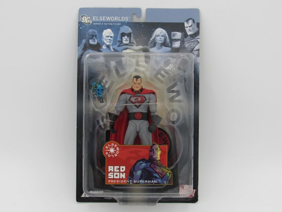 DC Direct Elseworlds Red Son President Superman Action Figure Series 2 -  Etsy
