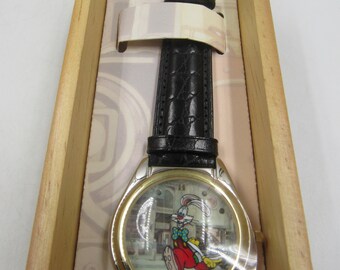 Fossil:Disney Store Roger Rabbit unisex vintage limited edition collectors watch DISNEY FOSSIL WATCH Collectors Club Train Who Framed Roger  main image 3