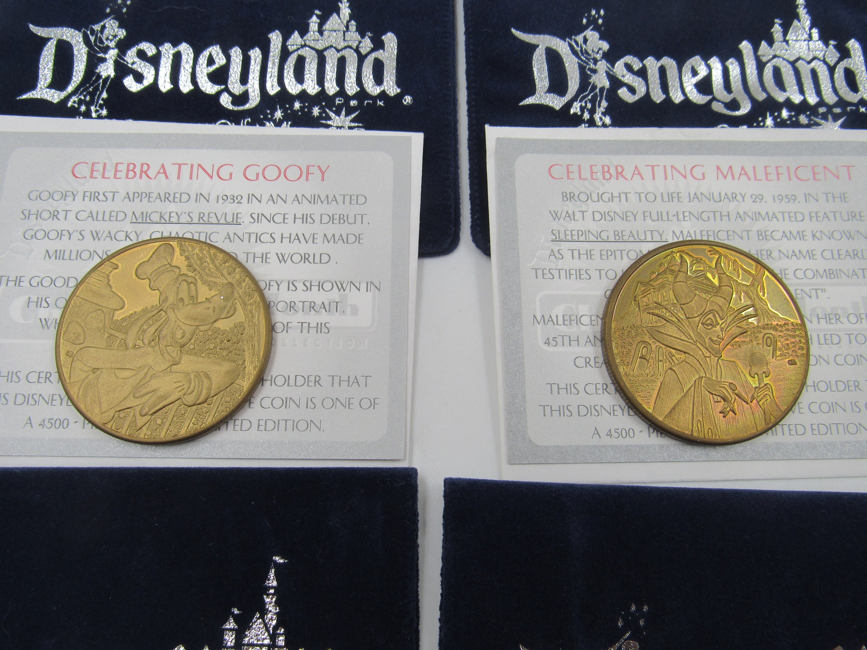 Disneyland 45 Years of Magic Character Collector Coin Lot - Etsy