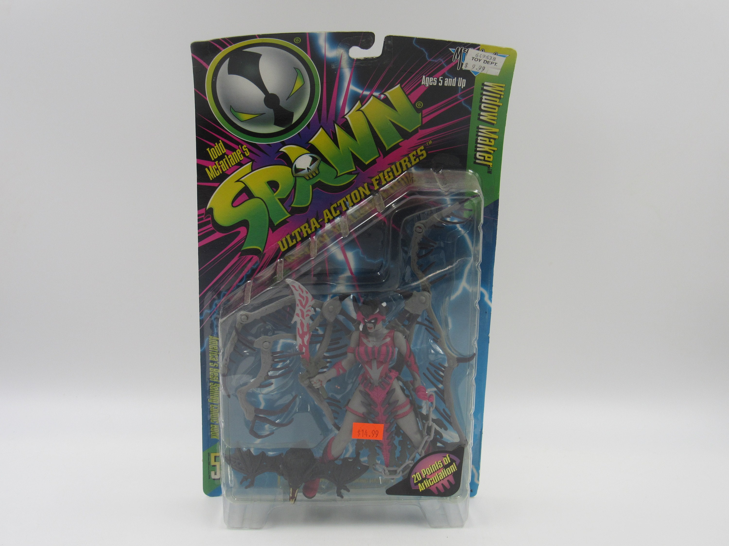 Mcfarlane Toys Spawn Widow Maker Series 5 Ultra Action Figure Read -   Hong Kong