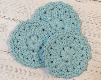 Gesicht Scrubby Häkelanleitung PDF- Dreamcatcher Make-up Entferner, Peeling