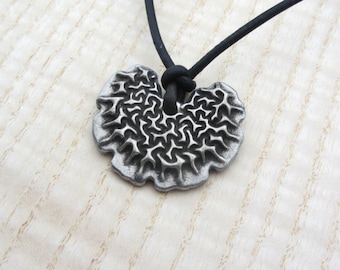 Bacillus subtilis Colony Necklace - Bacteria Pendant