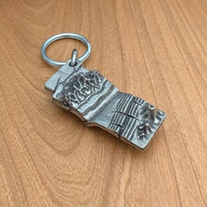 Plate Tectonics Keychain