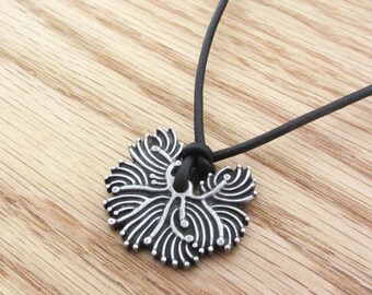 Paenibacillus vortex Colony Necklace - Bacteria Pendant