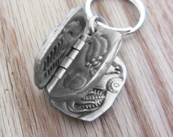 Burgess Shale Keychain - Cambrian Fossils, Paleontology Keychain