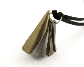 Conic Sections Pendant - Geometry Necklace, Math Jewelry