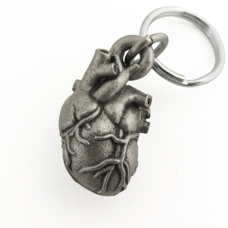 Biology Anatomical Human Head Keychain Neurology Medical Anatomy