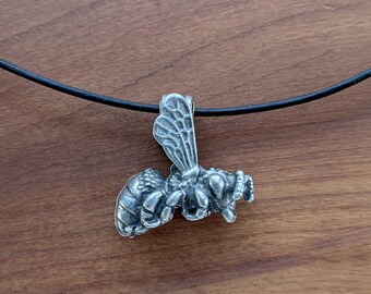 Honey Bee Necklace with Internal Anatomy