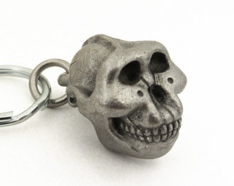 Paranthropus Boisei Keychain - Australopithecus, Paleoanthropology, Hominin Keychain