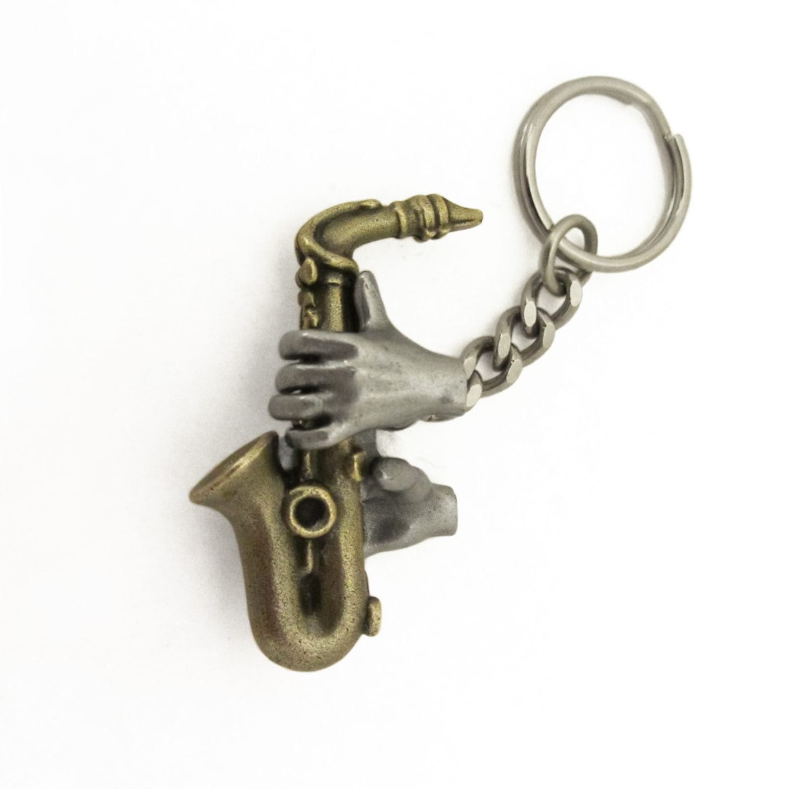 Saxophone Keychain Alto Sax Marching Band Jazz Keychain Etsy