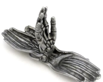 Human Hand Keychain - Articulating Anatomical Hand Keychain