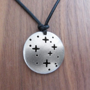 Southern Cross Pendant - Constellation Crux Necklace