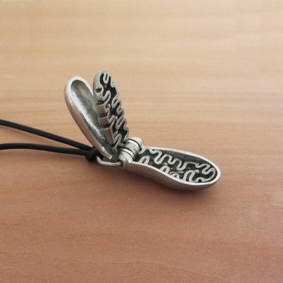 Mitochondria Necklace - Articulating Mitochondrion Pendant