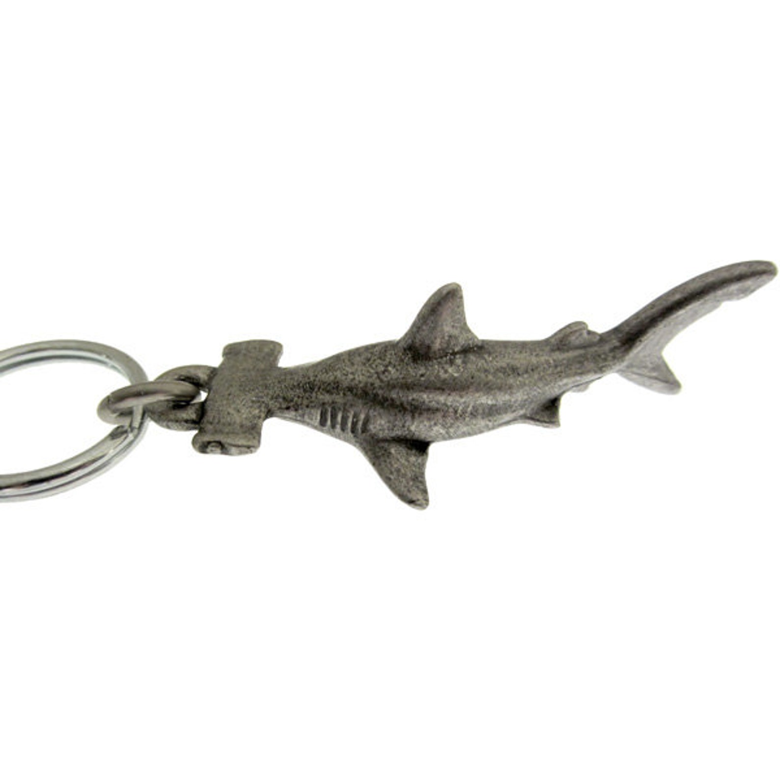 Hammerhead Shark Keychain Scuba Diving Keychain Etsy