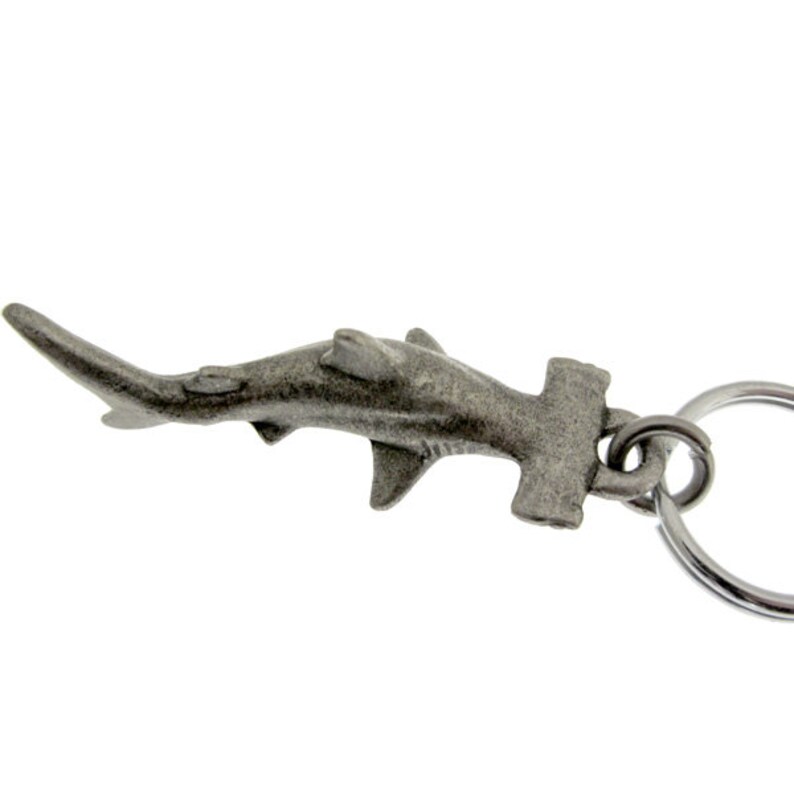 Hammerhead Shark Keychain Scuba Diving Keychain Etsy