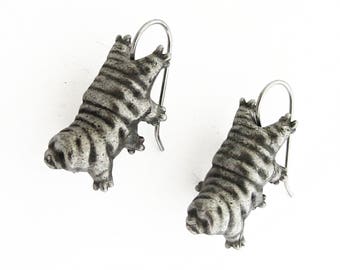 Tardigrade Earrings - Water Bear Earrings