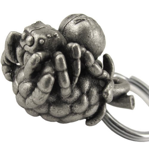 Jumping Spider Keychain - Spider Anatomy, Articulating Arachnid Keych…